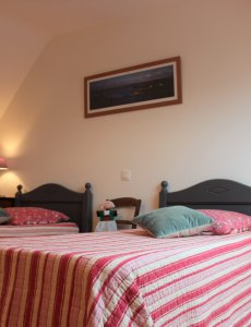Chambre double étage